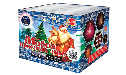  Батарея салютов Мороз Красный Нос  в Сортавале